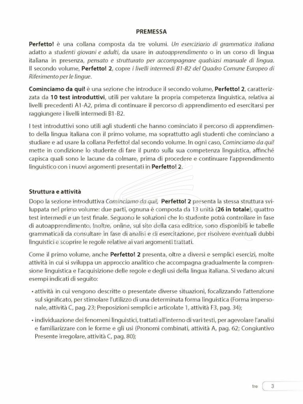 Учебник Perfetto! 2 Esercizi di grammatica italiana изображение 3