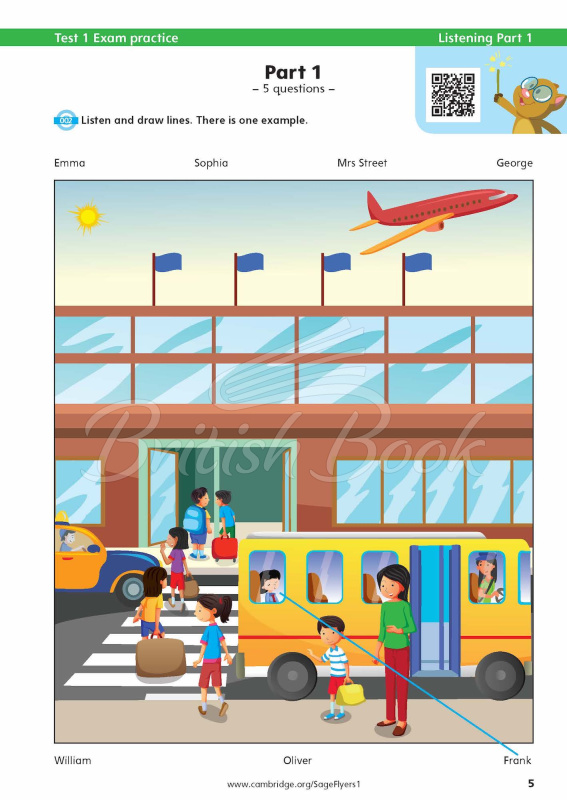 Книга с тестами Fun Skills Flyers Mini Trainer with Audio Download изображение 3