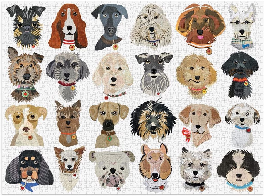 Пазл Paper Dogs 1000 Piece Puzzle зображення 3