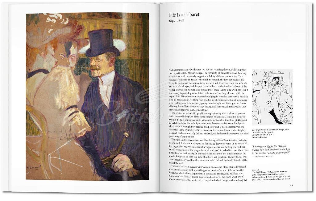Книга Toulouse-Lautrec зображення 2