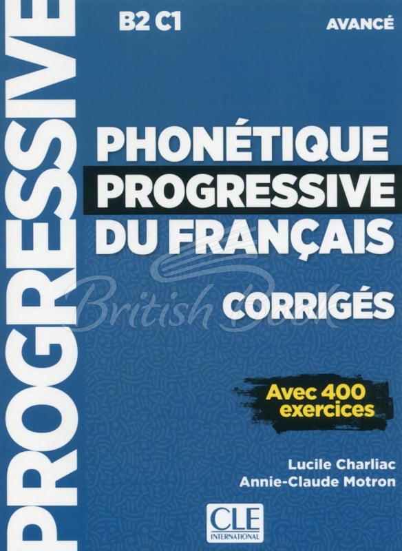 Збірник відповідей Phonétique Progressive du Français Avancé Corrigés зображення