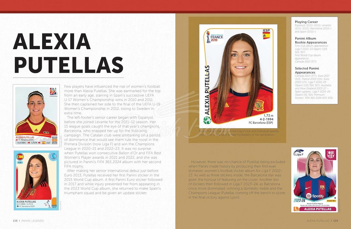 Книга Panini Legends: A Celebration of the World's Greatest Football Stickers изображение 8