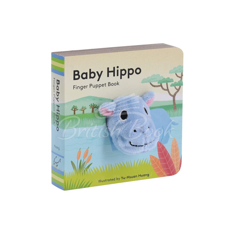 Книга Baby Hippo Finger Puppet Book зображення 1