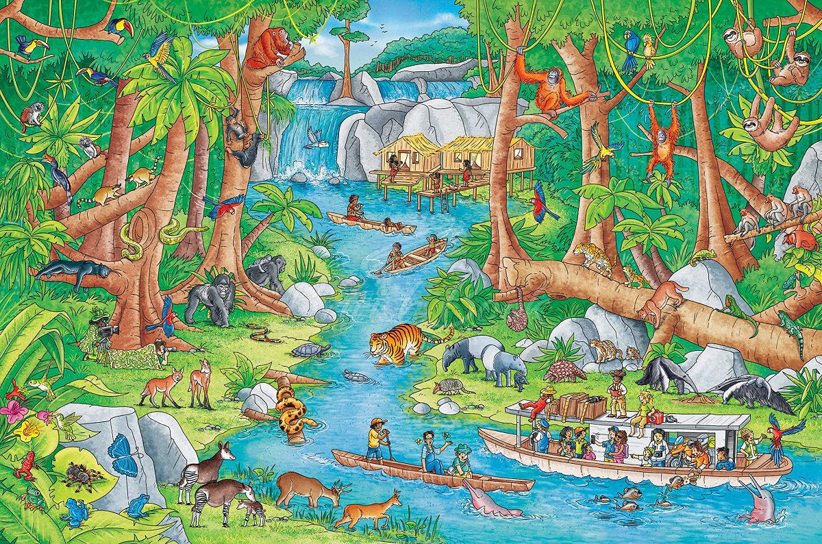 Книга My Big Wimmelbook: Animals зображення 1