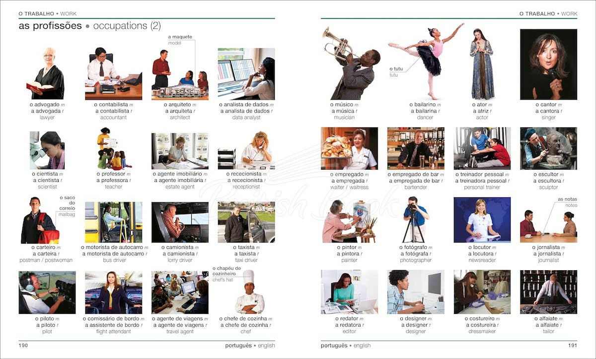 Книга Portuguese-English Bilingual Visual Dictionary изображение 4
