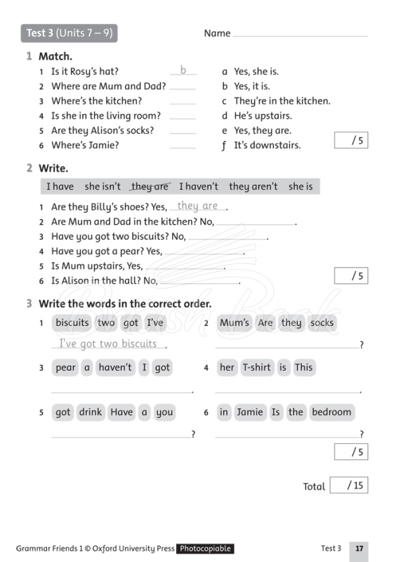Книга для учителя Grammar Friends 1 Teacher's Book изображение 4