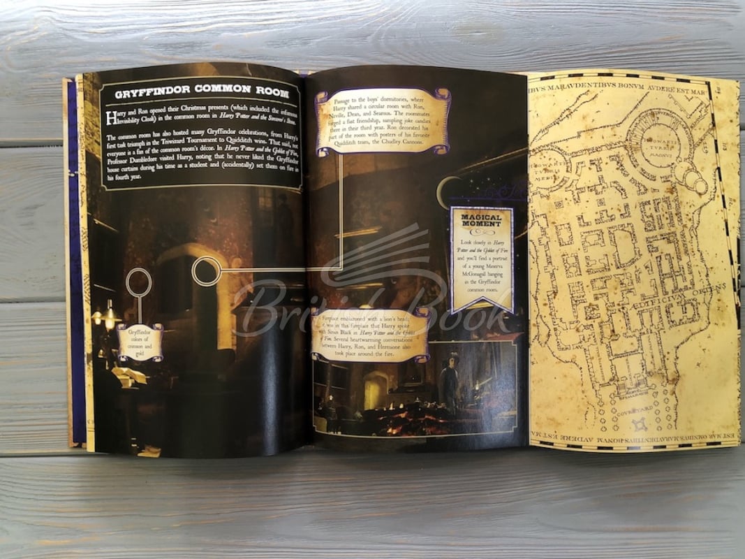 Книга Harry Potter: The Marauder's Map Guide to Hogwarts изображение 2