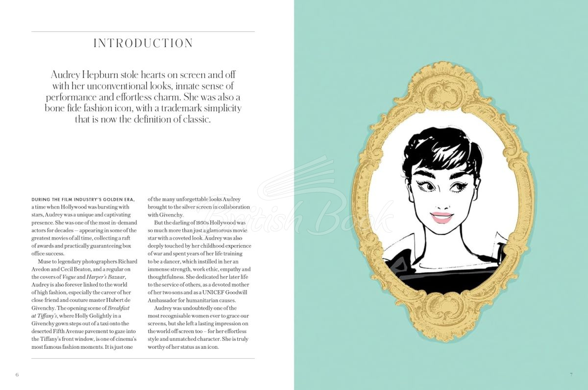 Книга Audrey Hepburn: The Illustrated World of a Fashion Icon зображення 1