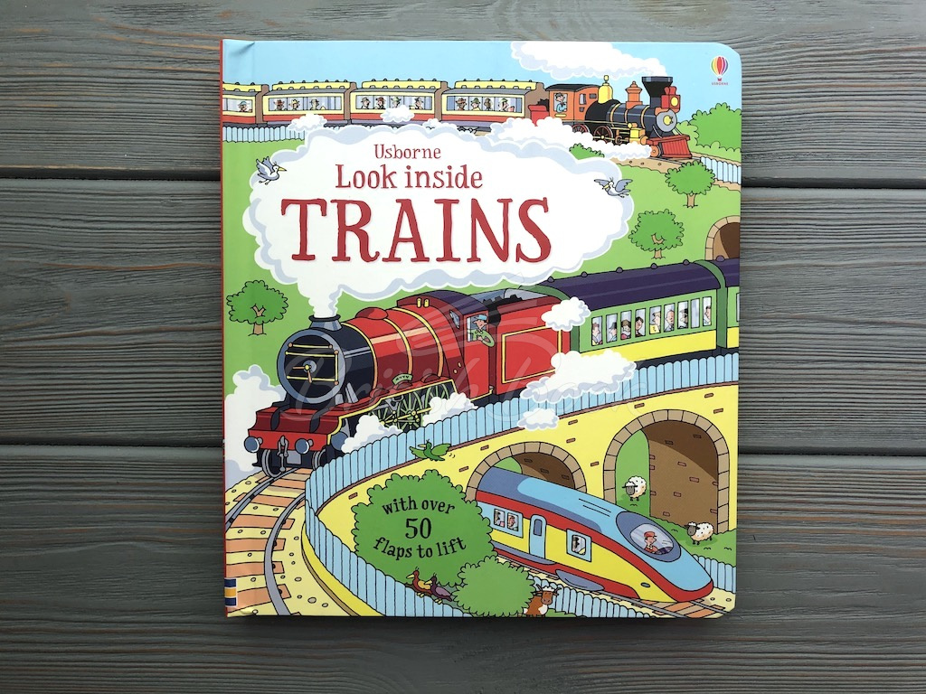 Книга Look inside Trains зображення 1