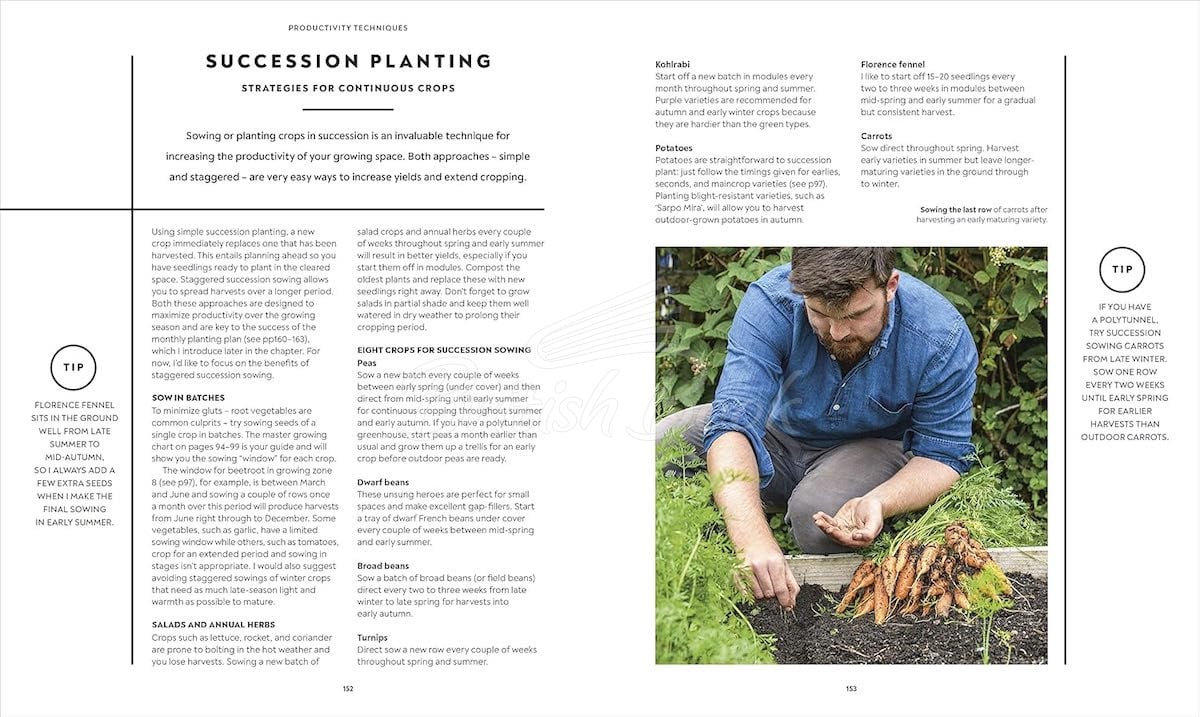 Книга The Vegetable Grower's Handbook зображення 6