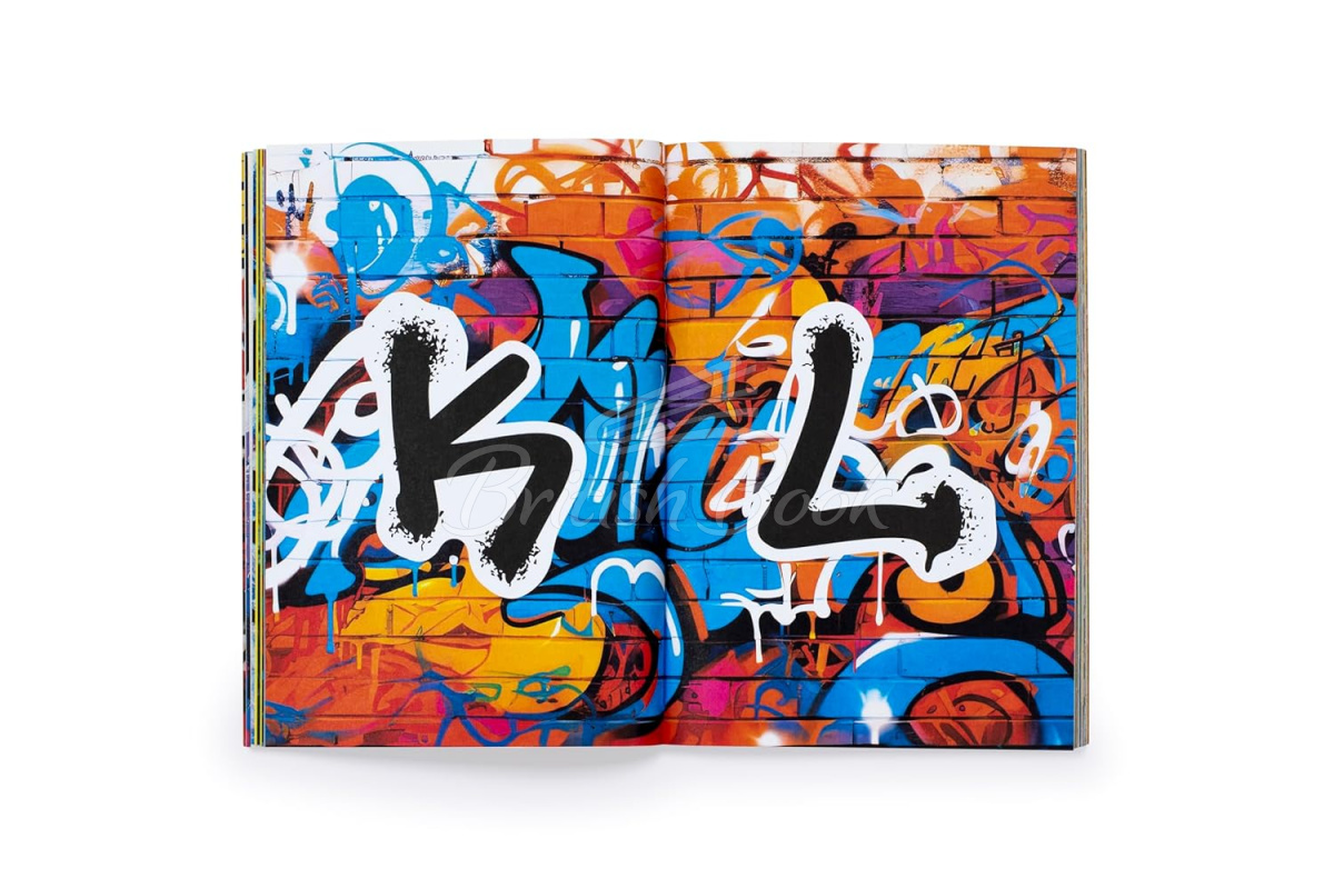 Книга The Graffiti Alphabet Sticker Book изображение 3