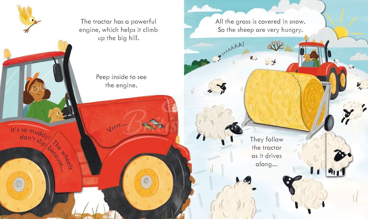 Книга Peep inside How a Tractor Works зображення 1