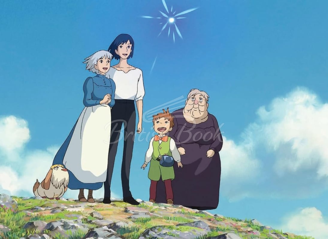Набор Studio Ghibli: Howl's Moving Castle 30 Postcards изображение 7