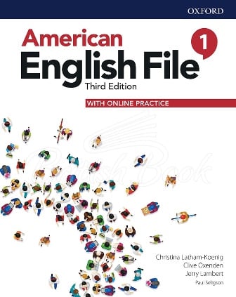 Підручник American English File Third Edition 1 Student's Book with Online Practice зображення