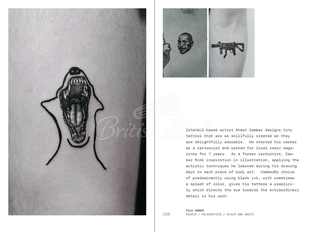 Книга Micro Tattoos: The World’s Top Fine Line Tattoo Artists изображение 4