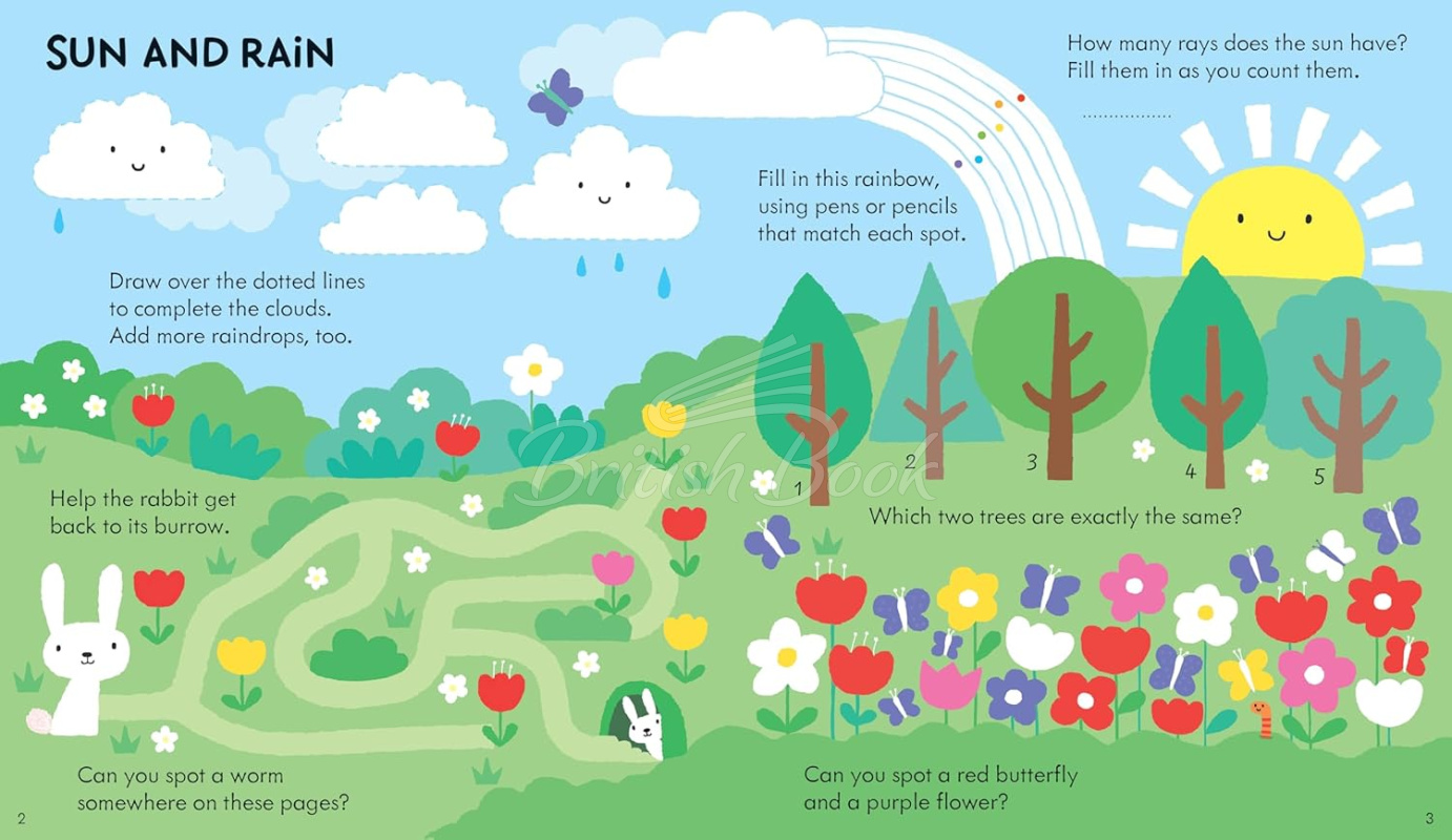 Книга Rainy Day Activity Book зображення 1