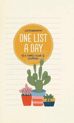 Ежедневник Listography: One List a Day изображение