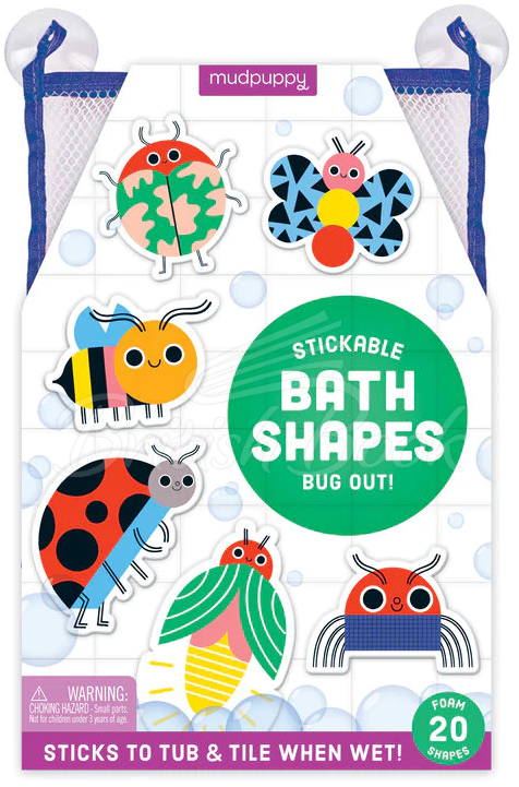 Игрушка Stickable Bath Shapes: Bug Out! изображение