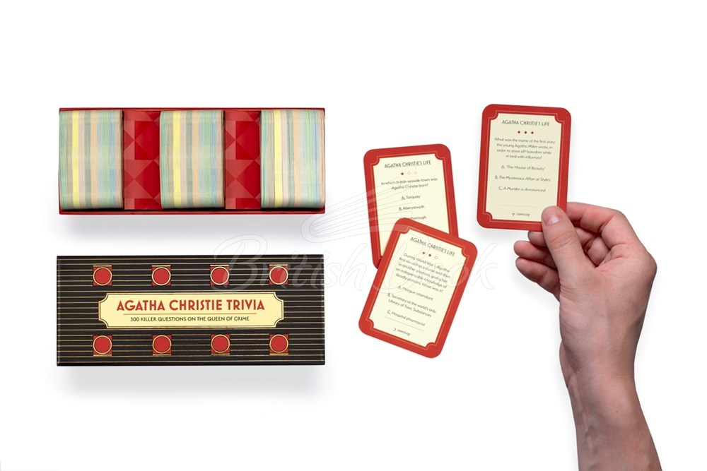 Карточная игра Agatha Christie Trivia изображение 6