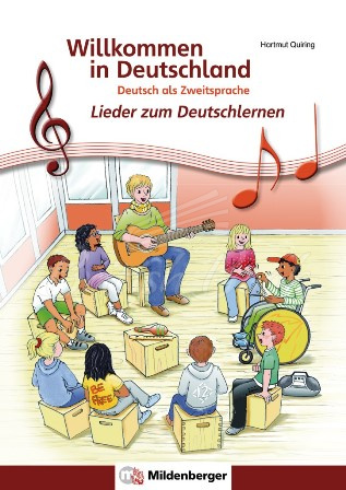 Книга Willkommen in Deutschland – Lieder zum Deutschlernen зображення