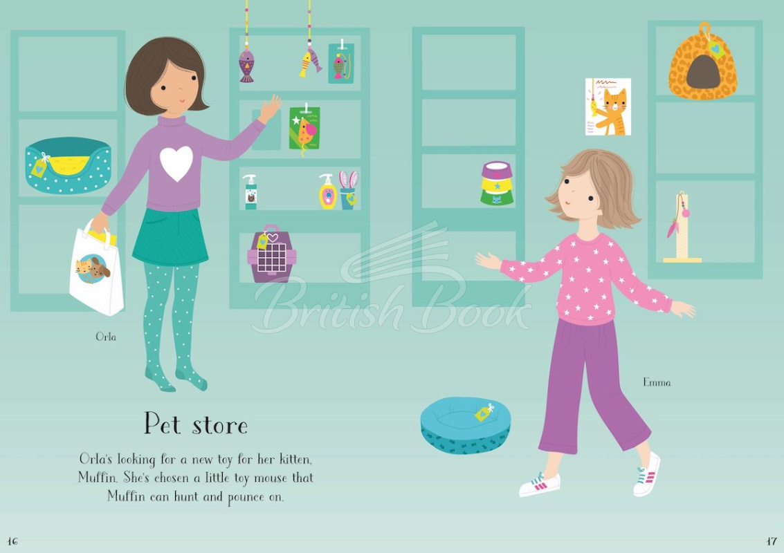 Книга Little Sticker Dolly Dressing: Kittens изображение 4