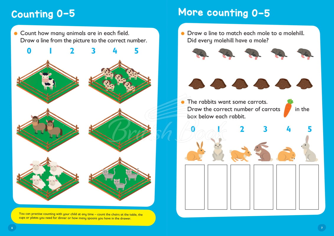 Книга Collins Easy Learning Preschool: Counting Bumper Book (Ages 3-5) зображення 2