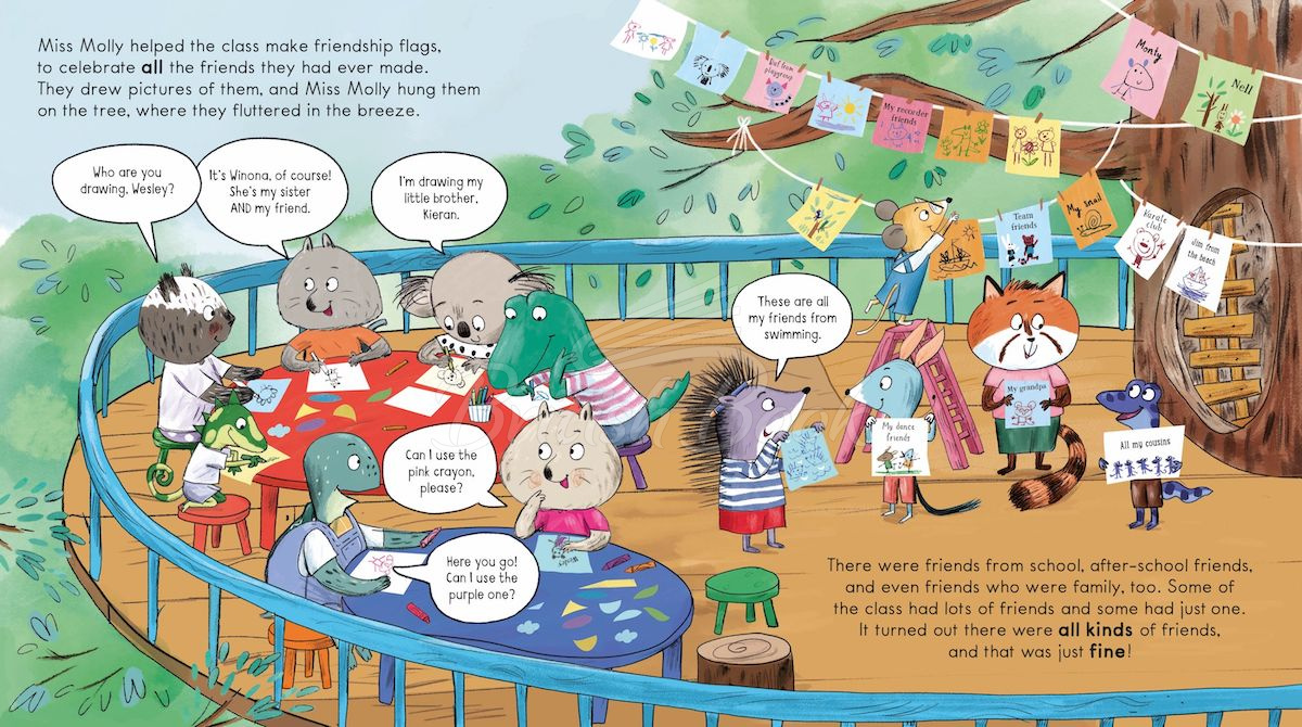 Книга Miss Molly's School of Making Friends зображення 3