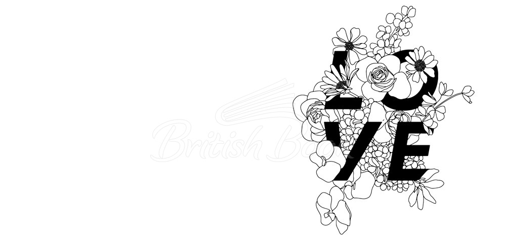 Книга Love in Bloom: A Coloring Book зображення 4
