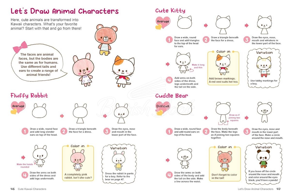 Книга Kawaii Doodles зображення 8