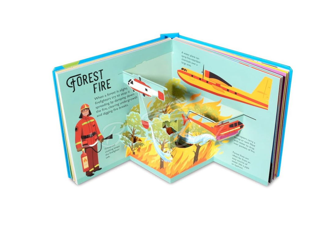 Книга Amazing Pop-Ups: Firefighters зображення 3