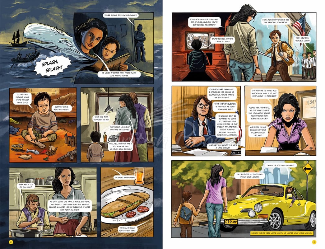 Книга Quentin Tarantino: The Graphic Novel изображение 2