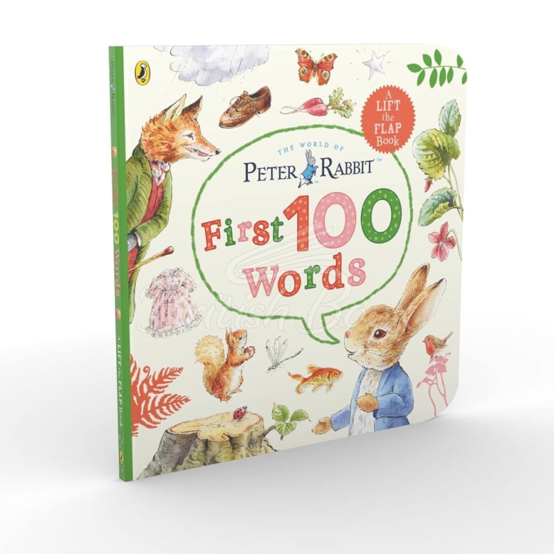 Книга Peter Rabbit: Peter's First 100 Words изображение 4