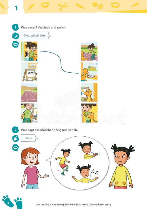 Рабочая тетрадь Jana und Dino 2 Arbeitsbuch изображение 8