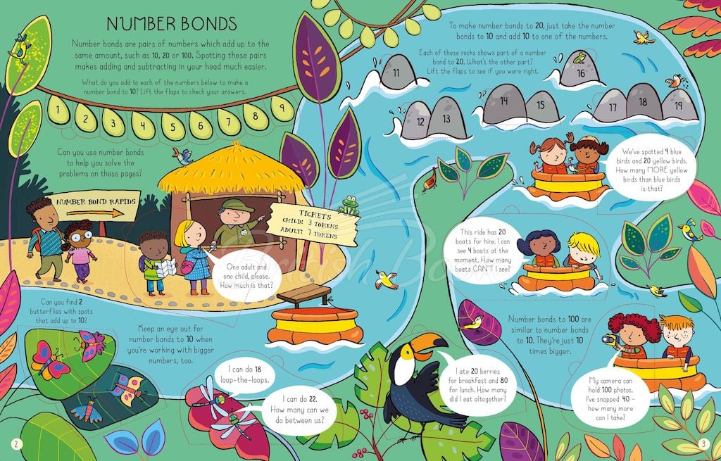 Книга Lift-the-Flap Mental Maths зображення 2