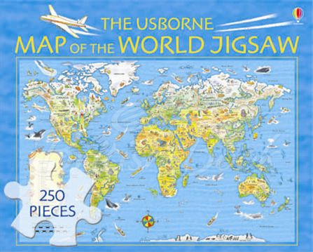 Пазл Map of the World Boxed Jigsaw изображение