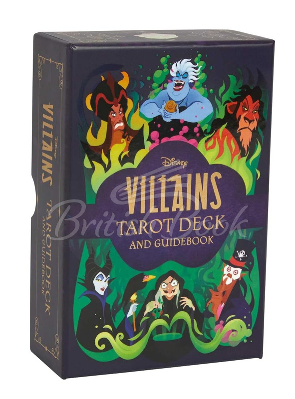 Карти таро Disney Villains Tarot Deck and Guidebook зображення