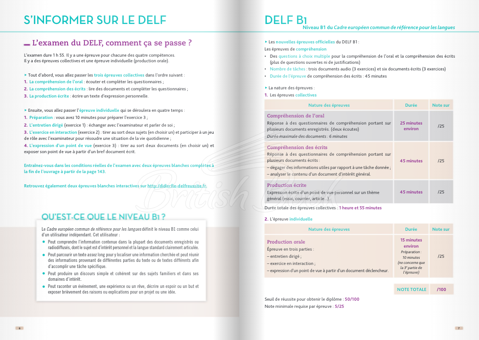 Учебник Le DELF 100% réussite B1 2e Édition (au format officiel des nouvelles épreuves) изображение 3