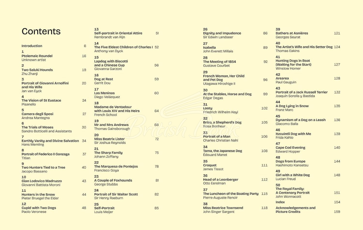 Книга Dogs & Art: 50 Masterpieces & Their Dog Breeds зображення 1