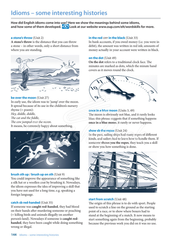 Книга Oxford Word Skills: Idioms and Phrasal Verbs Intermediate with answer key изображение 15