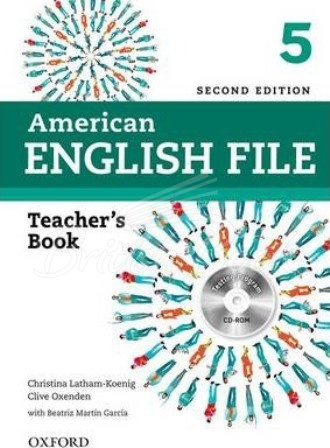 Книга для вчителя American English File Second Edition 5 Teacher's Book with Testing Program CD-ROM зображення