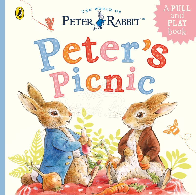 Книга Peter Rabbit: Peter's Picnic (A Pull and Play Book) зображення