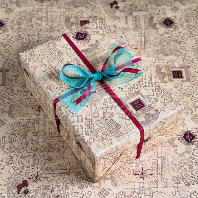 Упаковочная бумага Harry Potter Gift Wrap: The Marauder's Map изображение 3