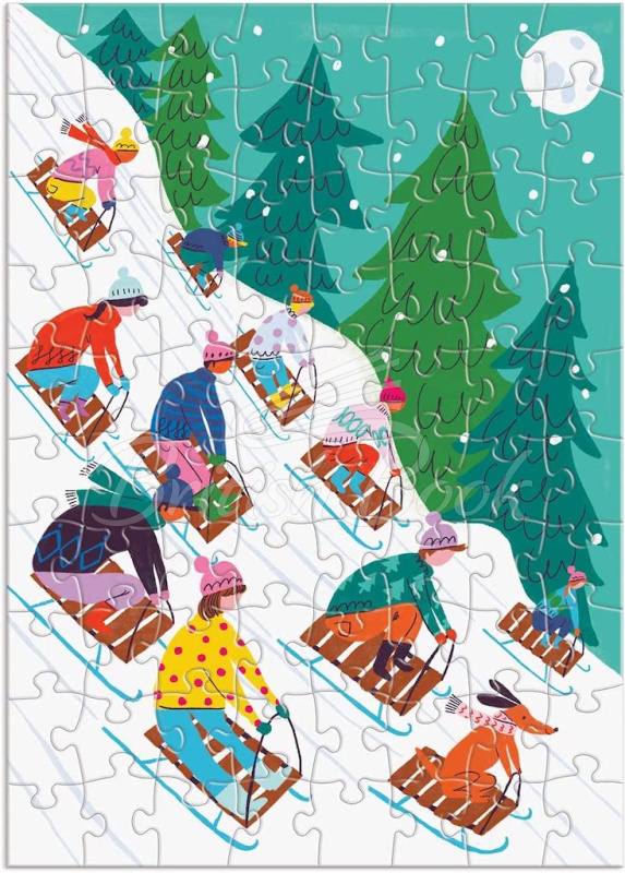 Пазл Louise Cunningham Merry and Bright 12 Days of Christmas Advent Puzzle Calendar зображення 6