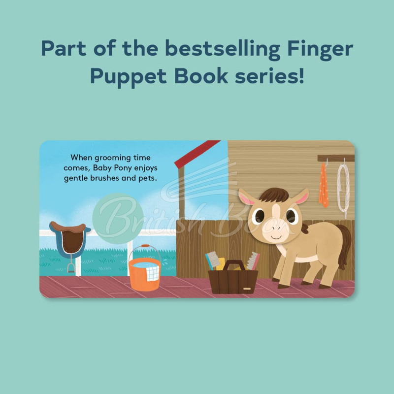 Книга Baby Pony Finger Puppet Book зображення 3