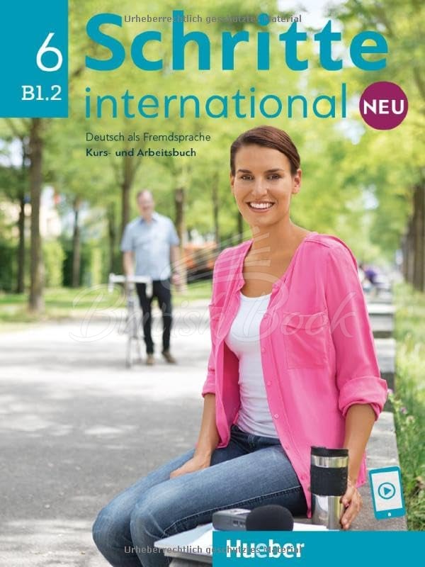 Підручник і робочий зошит Schritte international Neu 6 Kurs- und Arbeitsbuch mit Audios online зображення