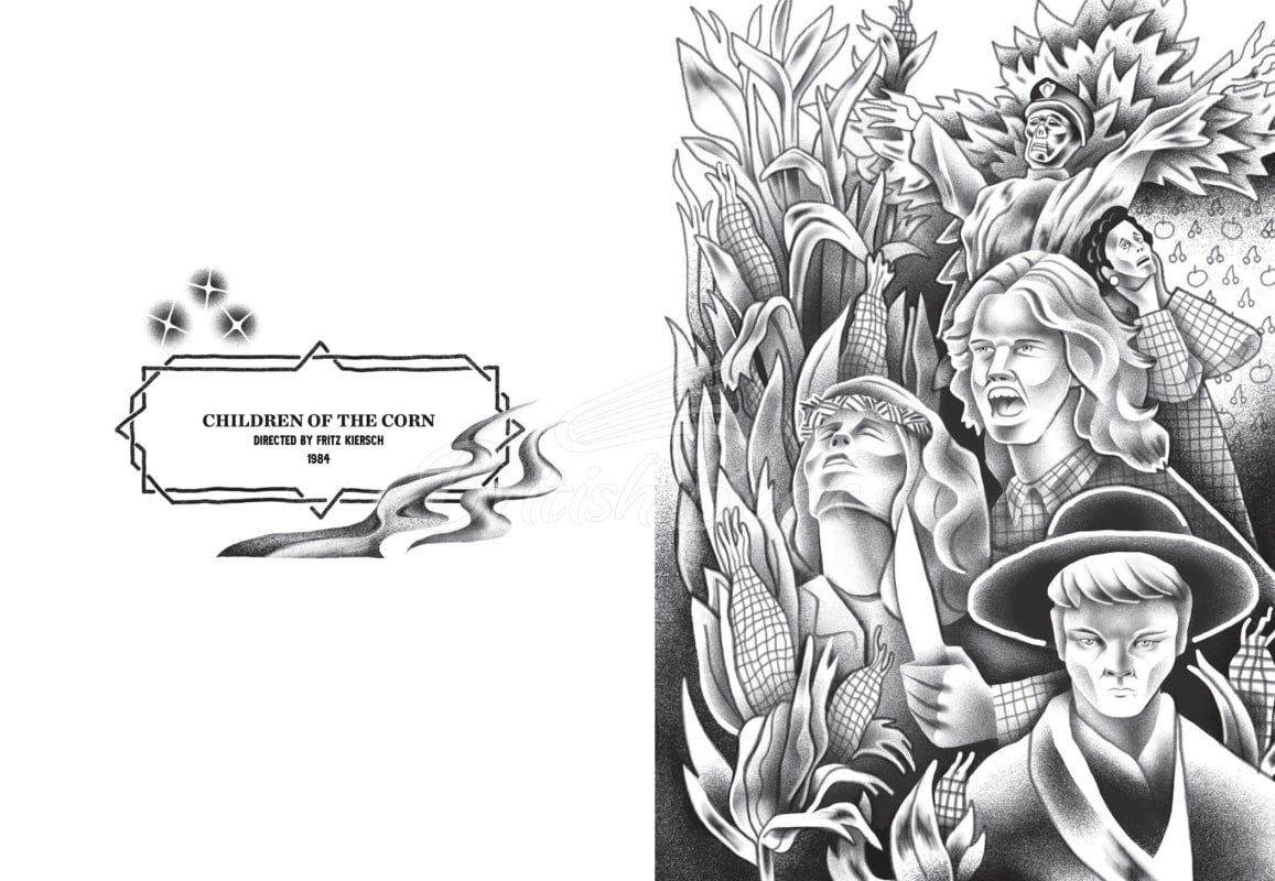 Книга Classic Horror Movies Coloring Book зображення 10