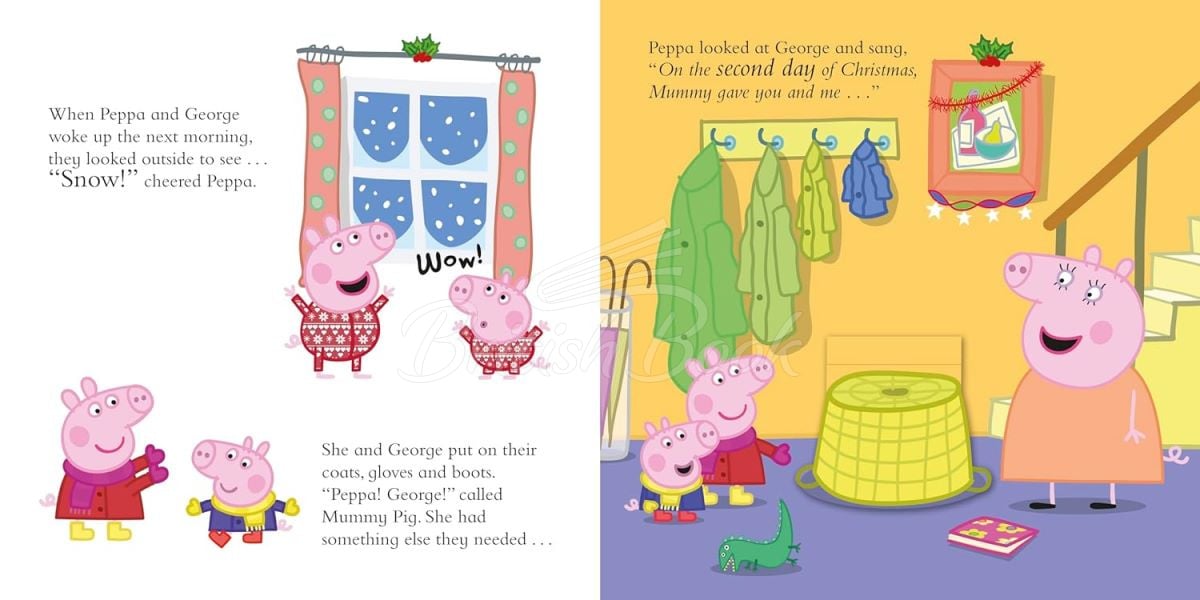Книга Peppa Pig: Peppa's 12 Days of Christmas изображение 3