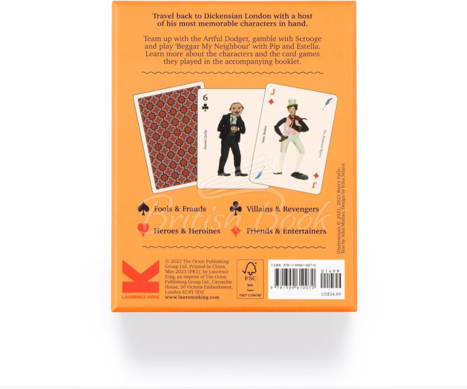 Карты игральные Charles Dickens Playing Cards изображение 3