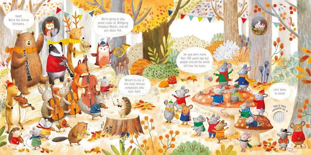 Книга The Animal Orchestra Plays Mozart зображення 4