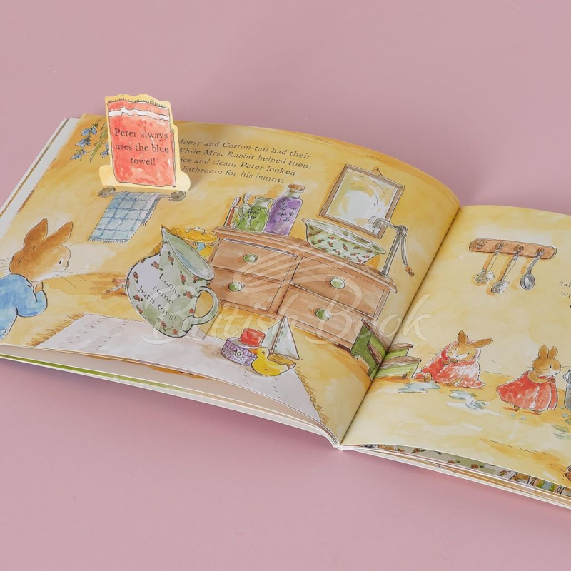 Книга Peter Rabbit: The Bedtime Bunny Hunt (A Lift-the-Flap Storybook) зображення 4